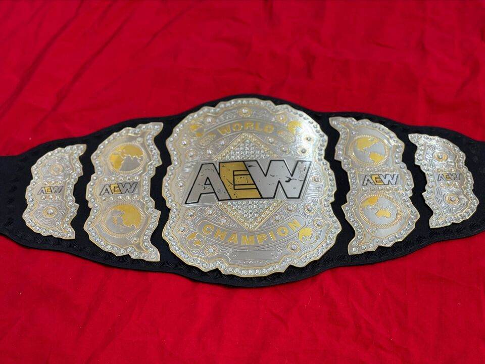 AEW World Wrestling Championship Title Inspired Belt - 2 | Dash Racegear