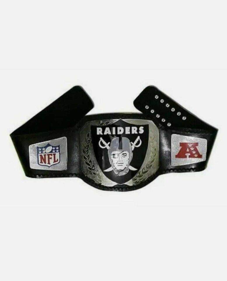 NFL Raiders Championship Belt Adult Size Brass - 1 | Dash Racegear