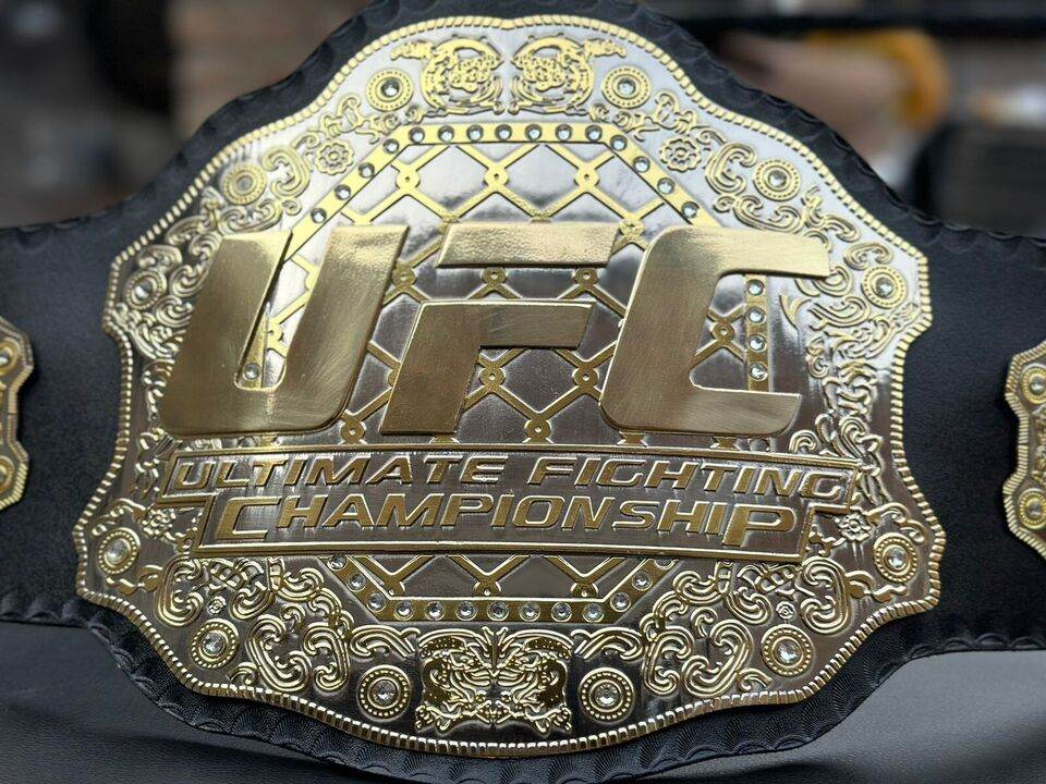 UFC Ultimate Championship Inspired Belt 2mm Brass Brand New Adult - 3 | Dash Racegear