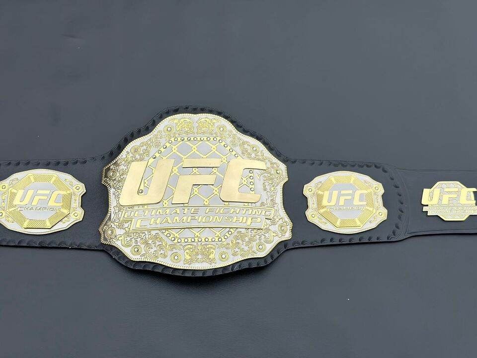 UFC Ultimate Championship Inspired Belt 2mm Brass Brand New Adult - 7 | Dash Racegear