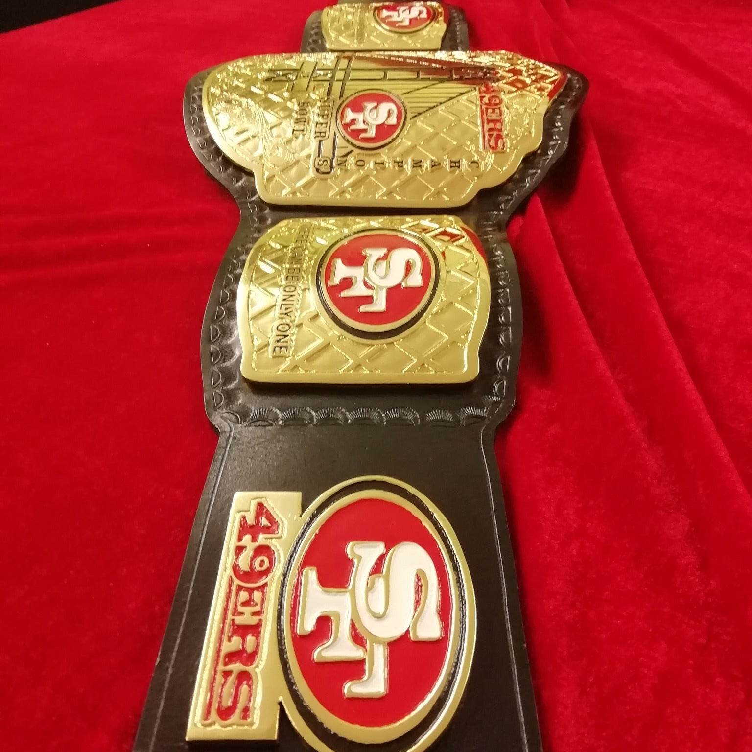 san Francisco 49ers championship belt - 3 | Dash Racegear