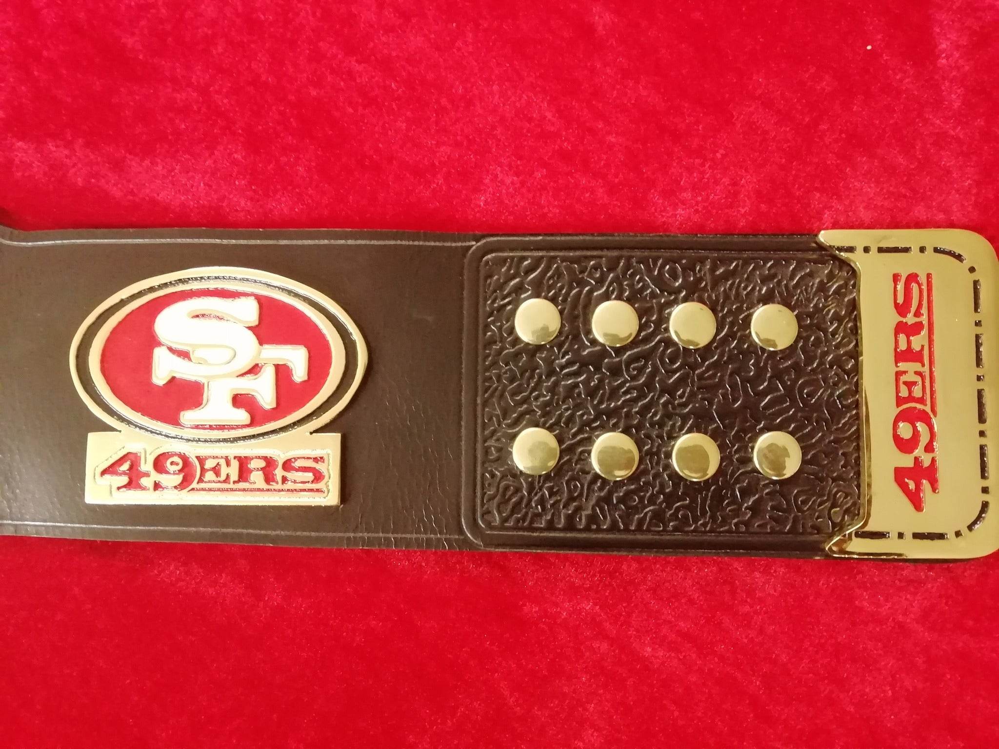 san Francisco 49ers championship belt - 5 | Dash Racegear