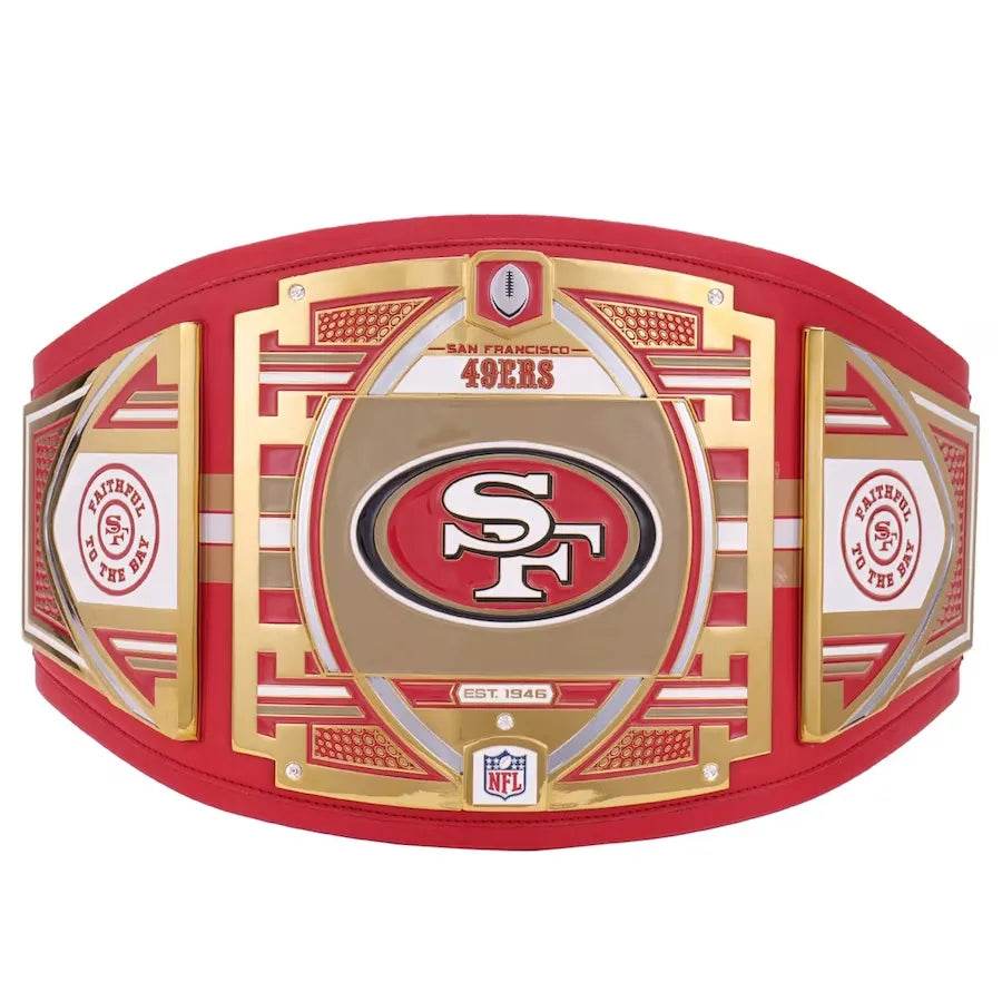 San Francisco 49ers WWE Legacy Title Belt - 1 | Dash Racegear