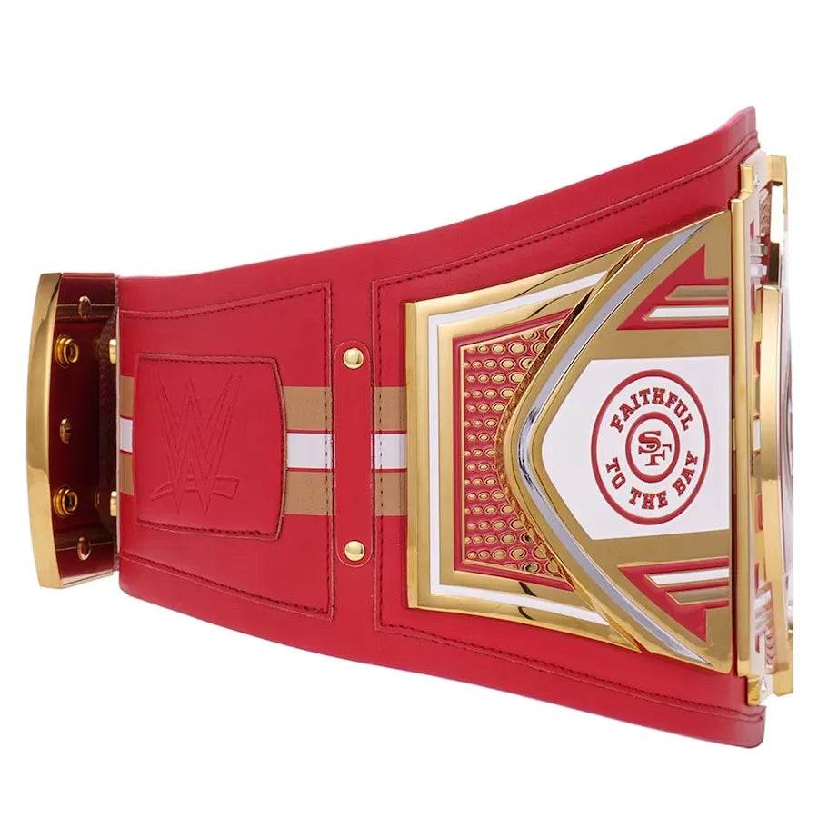 San Francisco 49ers WWE Legacy Title Belt - 4 | Dash Racegear