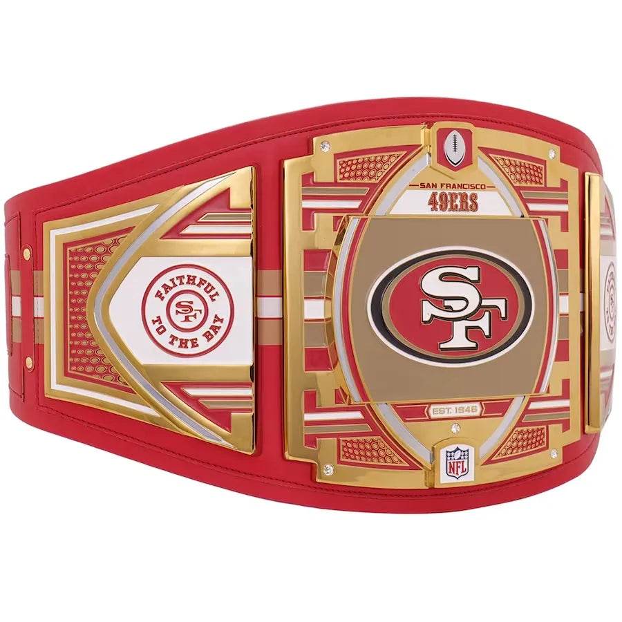 San Francisco 49ers WWE Legacy Title Belt - 2 | Dash Racegear