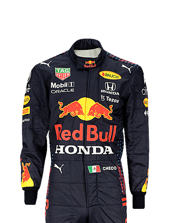 2021 Sergio Perez Red Bull Honda F1 Suit REPLICA Dash Racegear product image 1