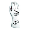 Sparco Arrow Race Gloves - White / Gray - XXLarge