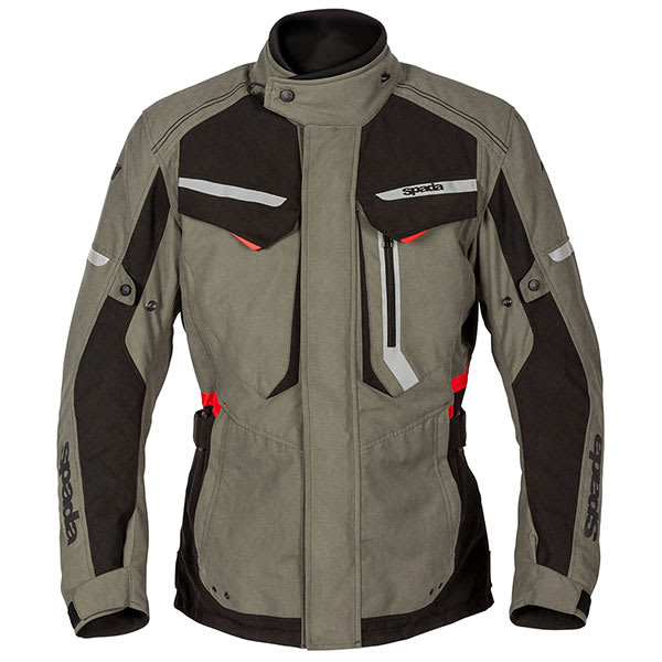 Spada Marakech Textile Jacket - Washed Olive by Spada - clearance motorcycle jacket