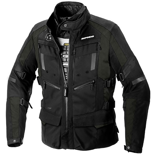 Spidi 4Season Evo CE Textile Jacket - Dark Green by Spidi - clearance motorcycle jacket
