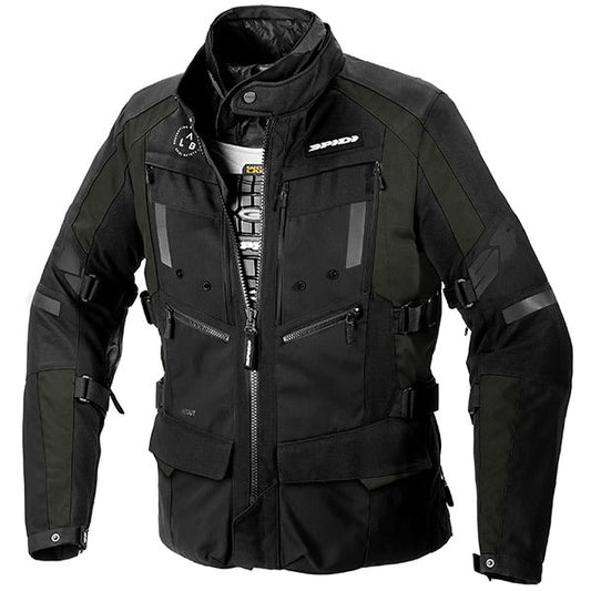 Spidi 4Season Evo CE Textile Jacket - Dark Green by Spidi - clearance motorcycle jacket