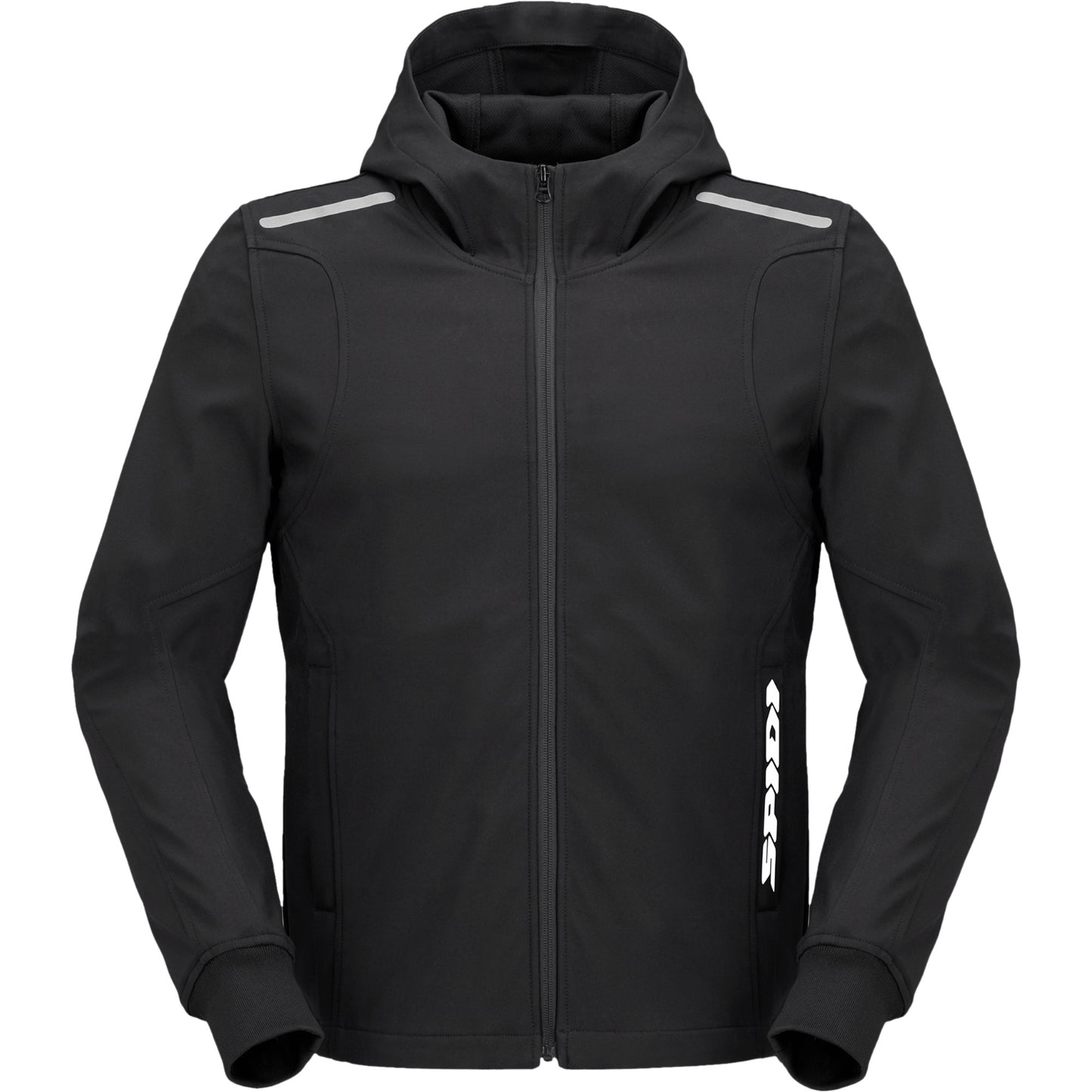 Spidi Hoodie Armour Light CE Textile Jacket - Black by Spidi - clearance motorcycle jacket