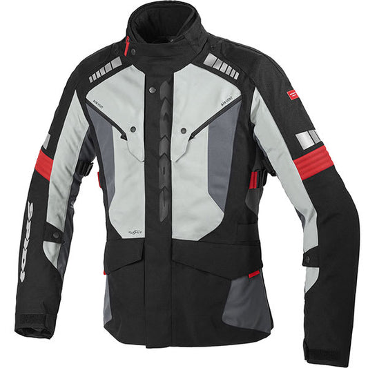 Spidi Outlander CE Textile Jacket - Black / Grey by Spidi - clearance motorcycle jacket
