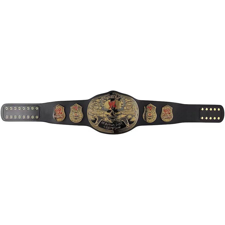 Steve Austin Stone Cold Smoking Skull Championship Title Belt - 1 | Dash Racegear