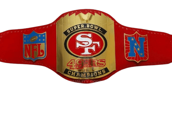 Super Bowl Sf 49ers Championship Inspired Title Belt - 1 | Dash Racegear
