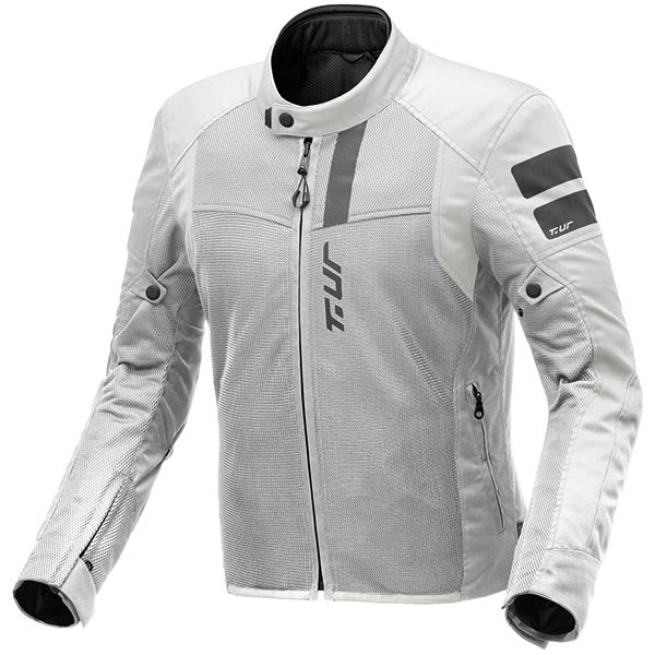 T.ur Elba Textile Jacket - Ice by T.ur - clearance motorcycle jacket