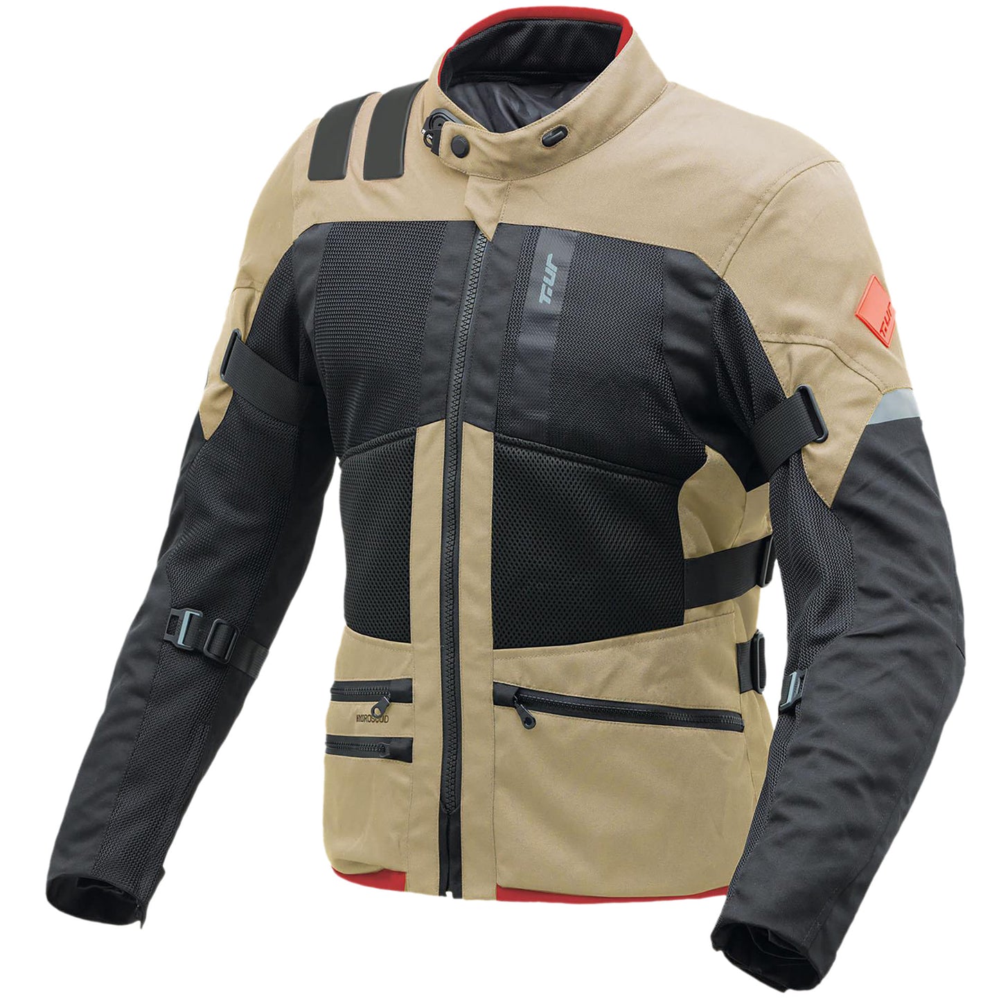 T.ur Transfer Textile Jacket - Black / Sand by T.ur - clearance motorcycle jacket