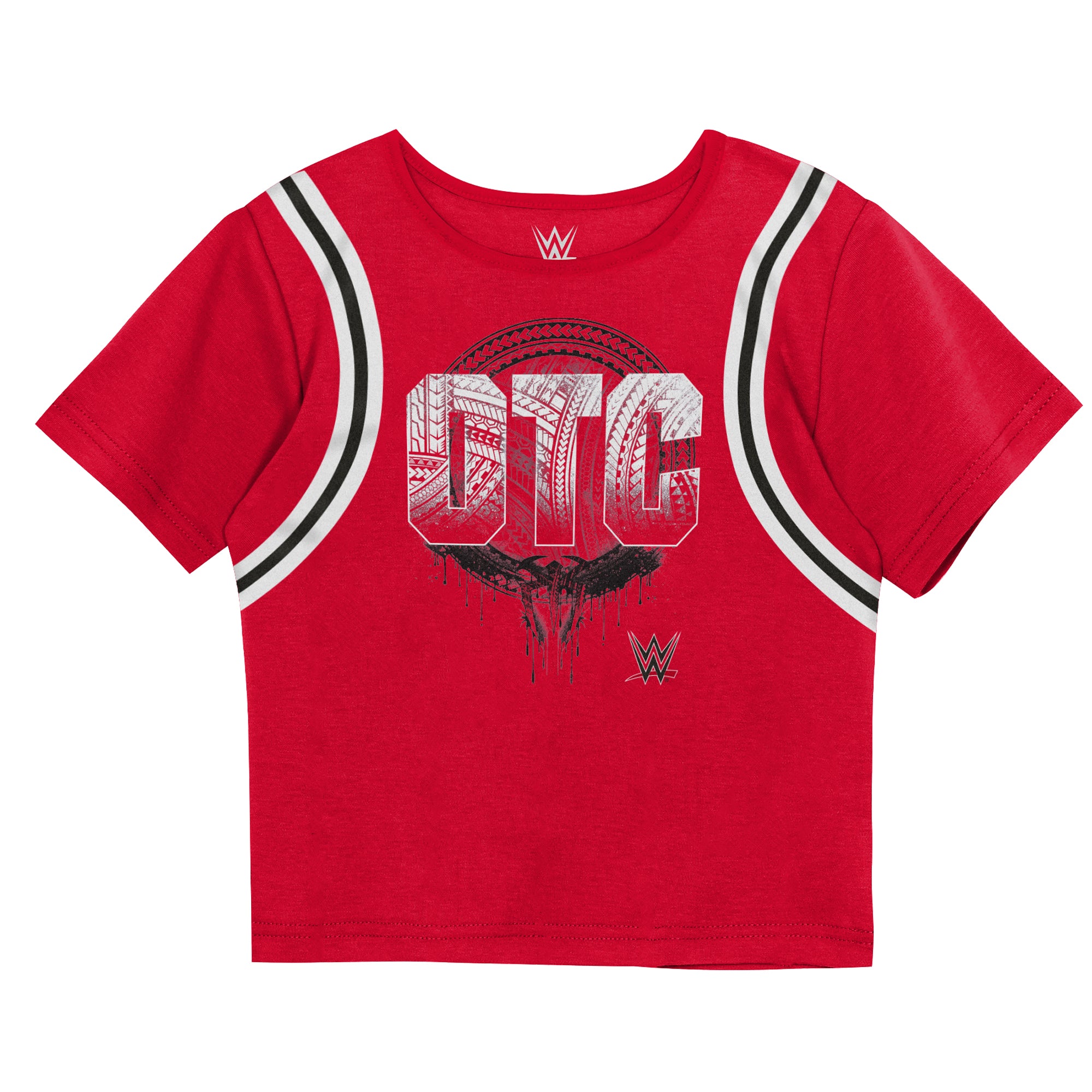 Roman Reigns red toddler clothing set detail