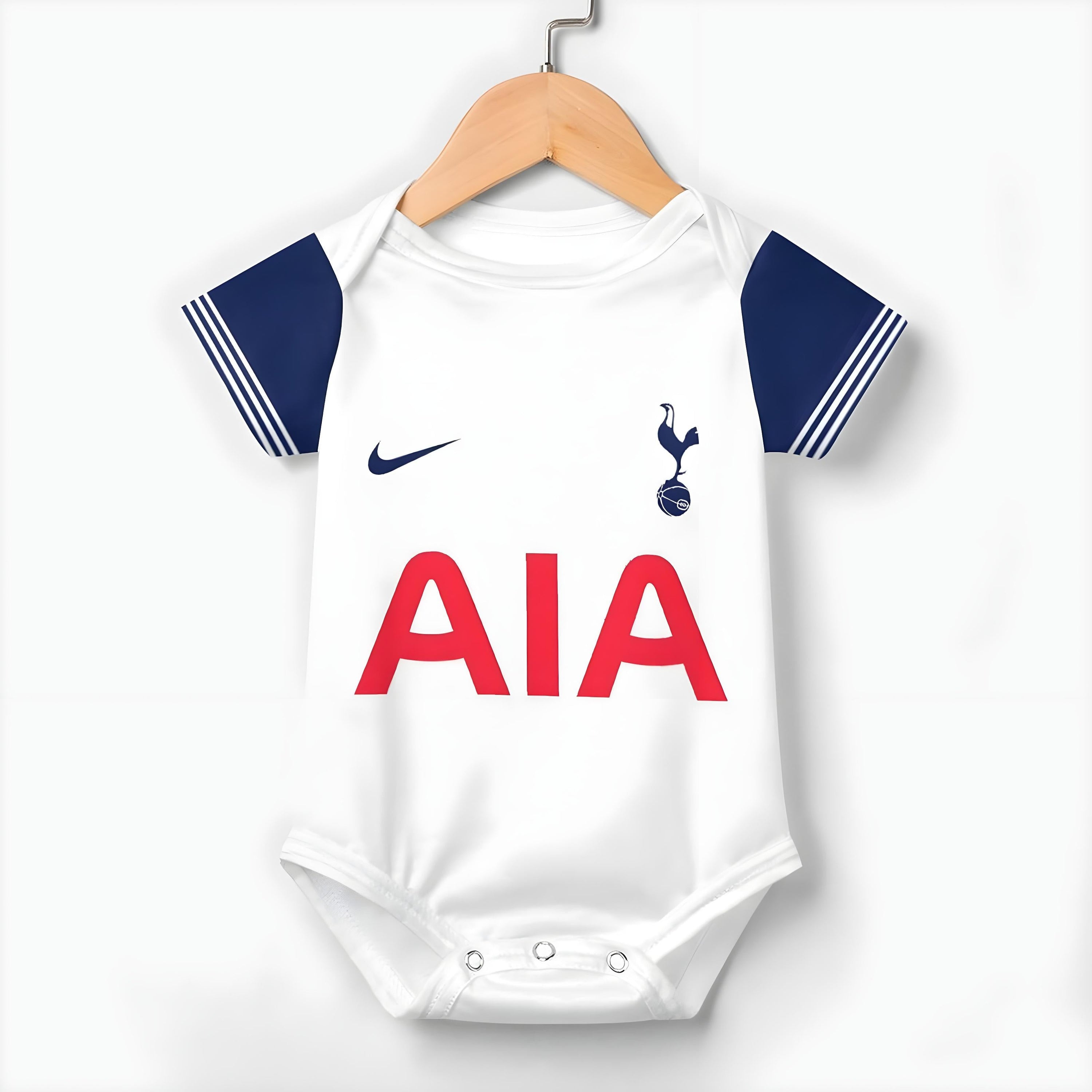 24/25 Tottenham Baby Bodysuit front view baby onesie by Dash Racegear