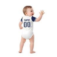 24/25 Tottenham Baby Bodysuit back view baby onesie by Dash Racegear