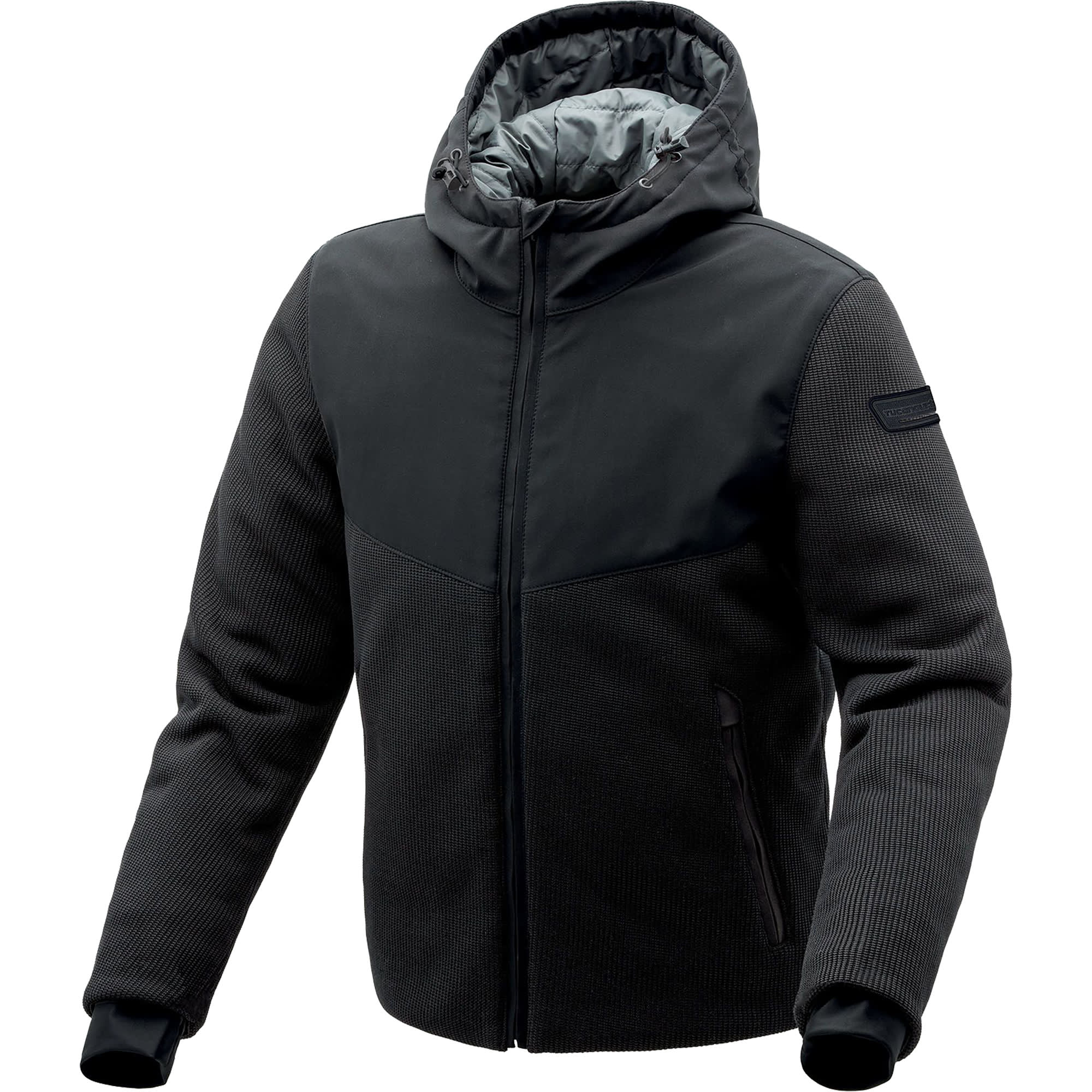 Tucano Urbano Bormio Knit Hydroscud Textile Jacket - Black by Tucano Urbano - clearance motorcycle jacket