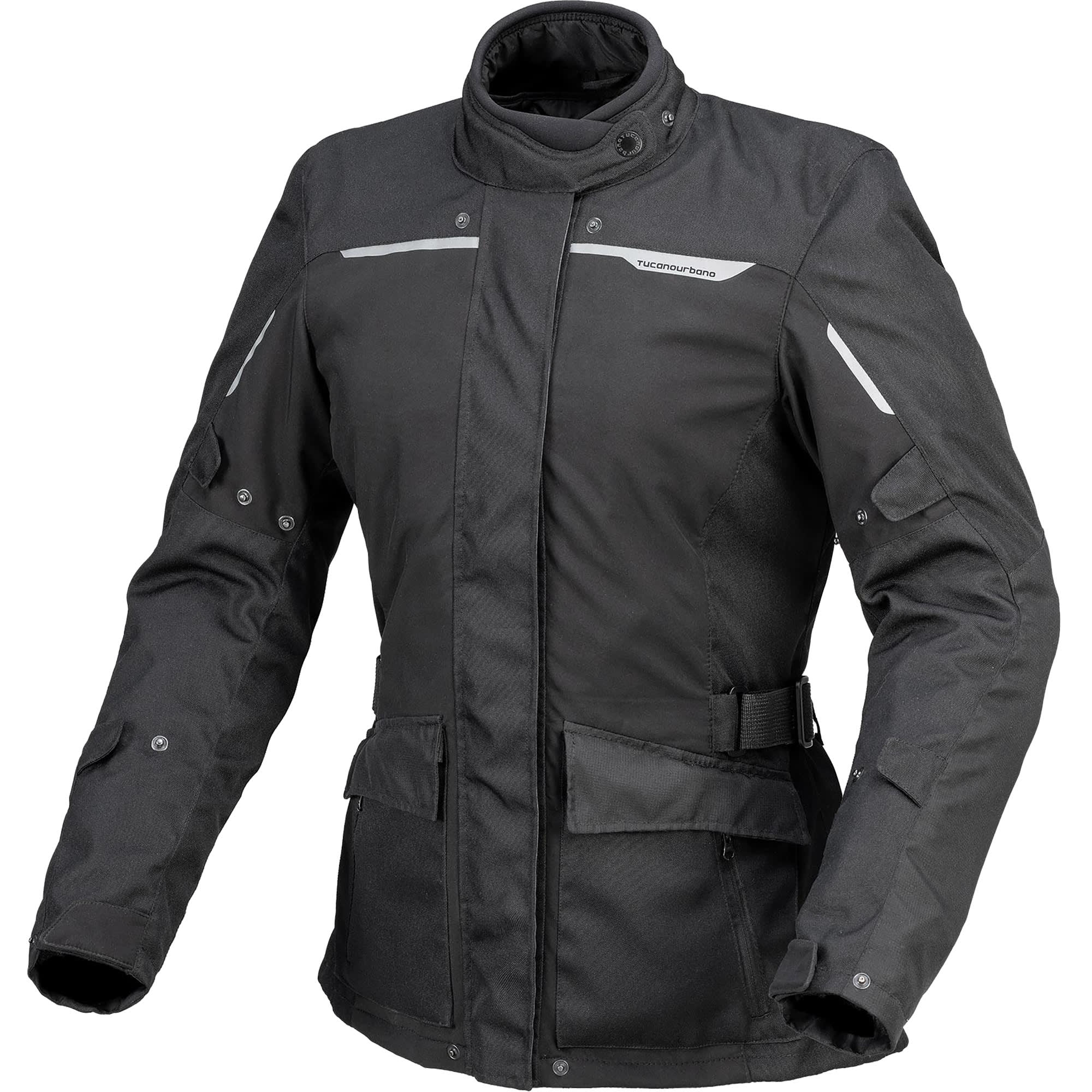 Tucano Urbano Ladies 4Stroke Hydroscud Jacket - Black by Tucano Urbano - clearance motorcycle jacket