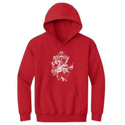 Youth 500 Level Red Rey Mysterio Mono Hoodie - DASH RACEGEAR image 1