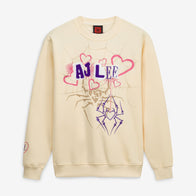 Men's Cream AJ Lee Love Bites Sweatshirt - DASH RACEGEAR image 2