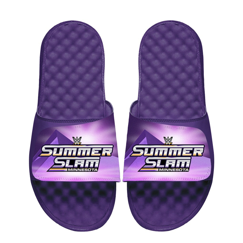 Adult ISlide Purple SummerSlam 2026 Full Bleed Slide Sandals - DASH RACEGEAR image 1