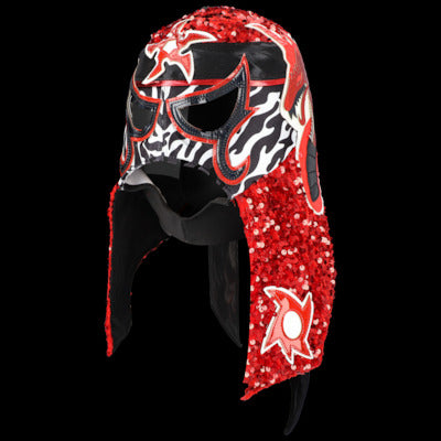 Penta WWE Red/Black Replica Mask - DASH RACEGEAR image 1