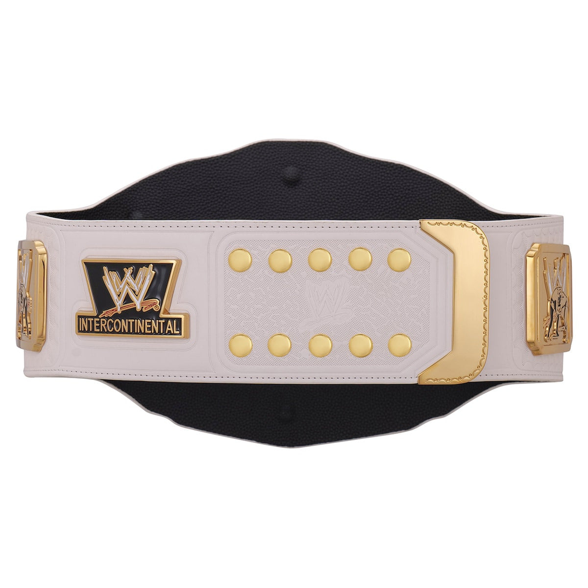 WWE Intercontinental Scratch Logo White Replica Title Belt