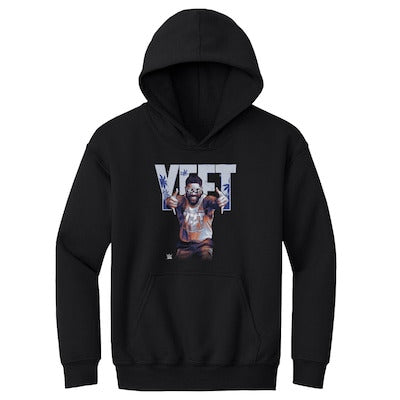 Youth 500 Level Black Jey Uso Yeet Pose Hoodie - DASH RACEGEAR image 1