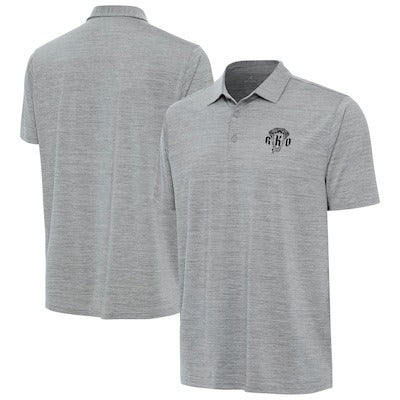 Men's Antigua Heather Gray Randy Orton Layout Polo - DASH RACEGEAR image 1