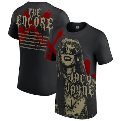 Men's Black Jacy Jayne The Encore T-Shirt - DASH RACEGEAR image 1