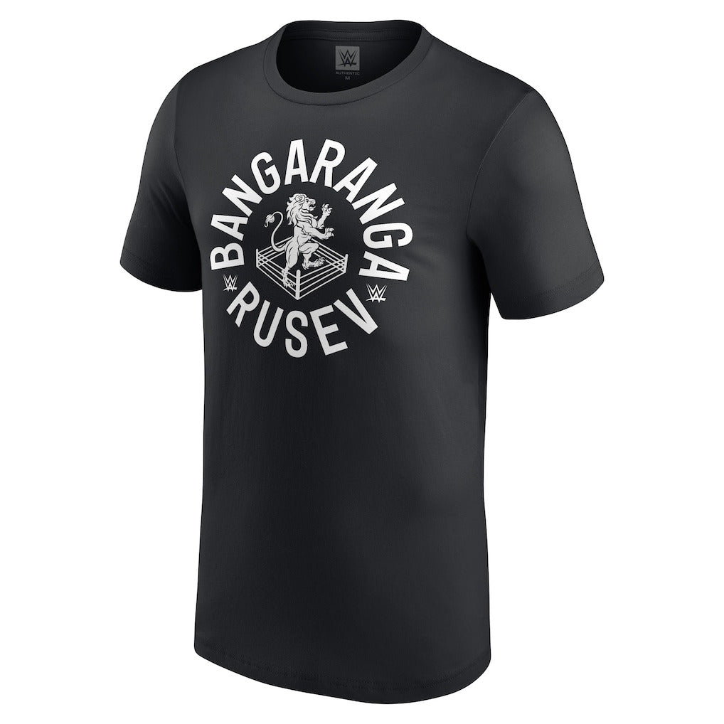 Men's Black Rusev Bangaranga T-Shirt - DASH RACEGEAR image 2