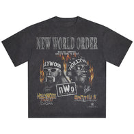 Men's Heather Black Dennis Rodman Unstoppable Snow Wash T-Shirt