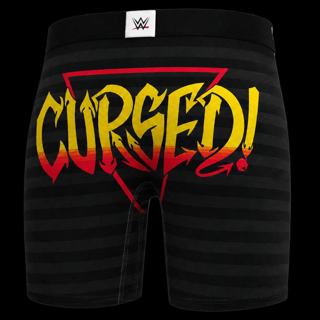 Men's Contenders Clothing Black Danhausen WWE Graphic Boxer Briefs - DASH RACEGEAR image 3