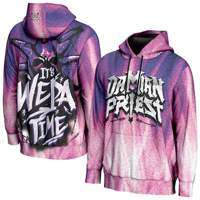 Youth ProSphere Purple Damian Priest Wepa Time Hoodie - DASH RACEGEAR image 1
