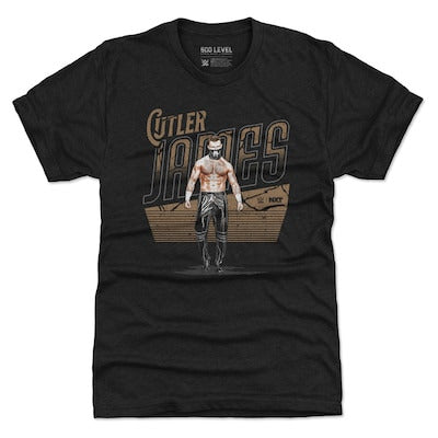 Men's 500 Level Black Cutler James Tri-Blend T-Shirt - DASH RACEGEAR image 1
