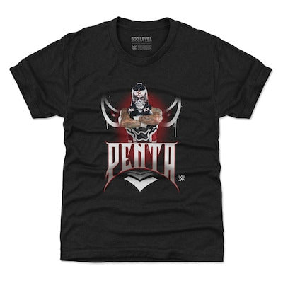 Youth 500 Level Heather Black Penta Spray Paint T-Shirt - DASH RACEGEAR image 1