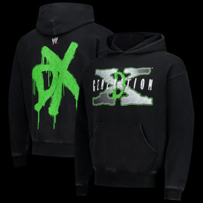Men's Black D-Generation X Drip Hoodie - DASH RACEGEAR image 1