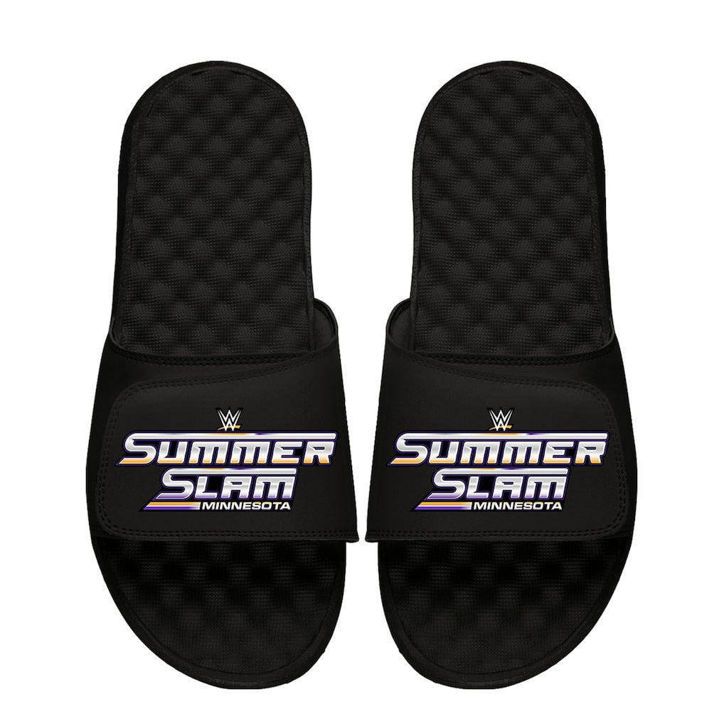Adult ISlide Black SummerSlam 2026 Logo Slide Sandals - DASH RACEGEAR image 1