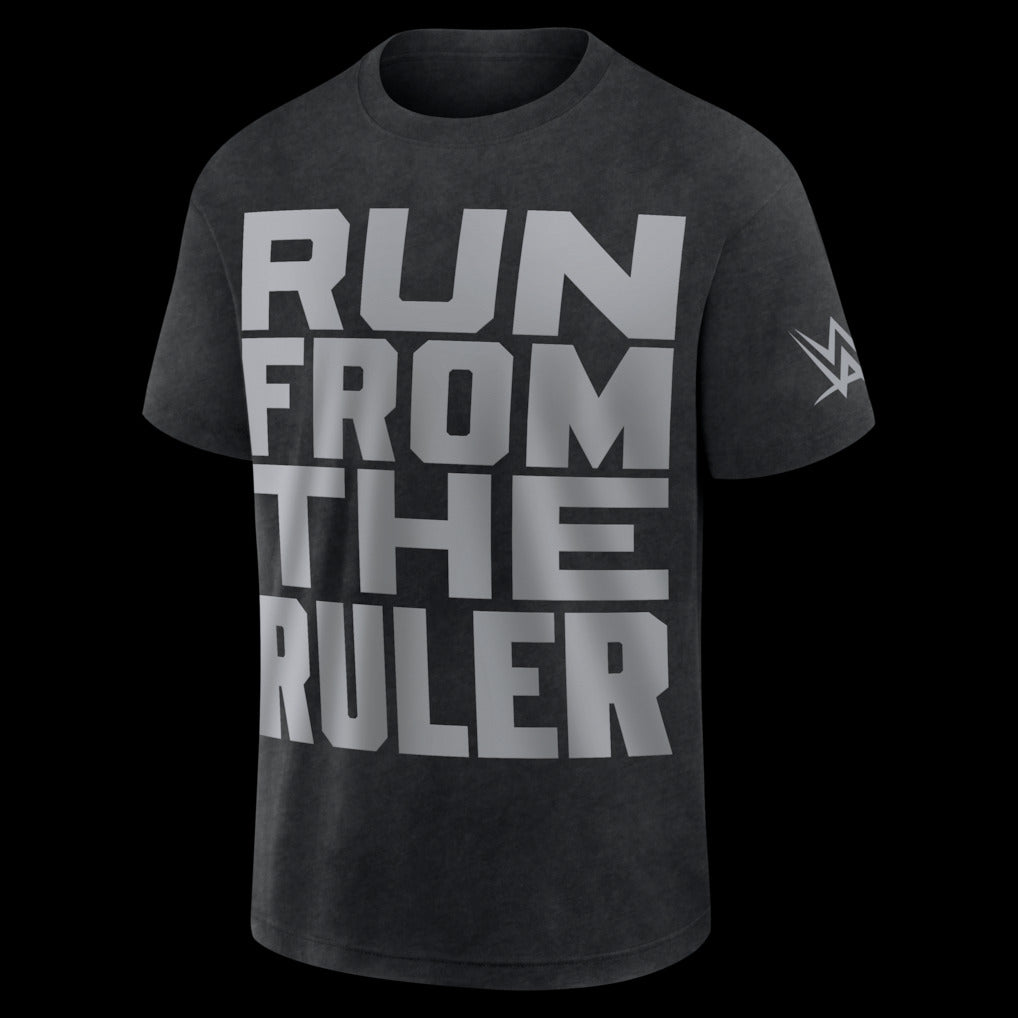 Men's Black Oba Femi Run From The Ruler Oversized T-Shirt - DASH RACEGEAR image 2