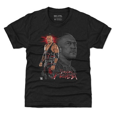 Youth 500 Level Heather Black Damian Priest Vintage T-Shirt - DASH RACEGEAR image 1