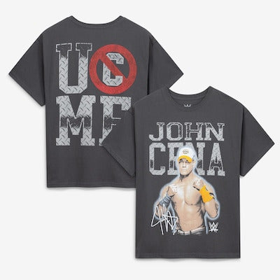 Men's Goodie Two Sleeves Charcoal John Cena U Cant C Me Graphic T-Shirt - DASH RACEGEAR image 1