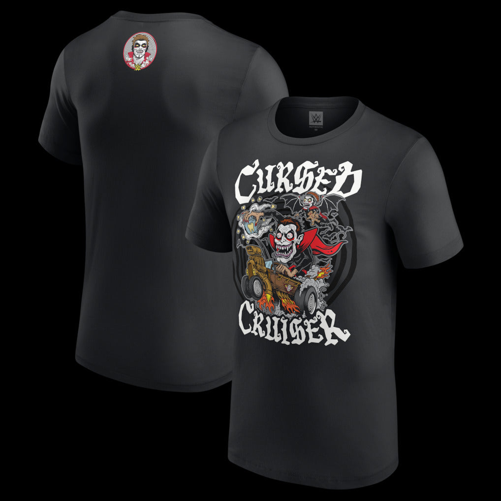 Men's Black Danhausen Cursed Cruiser T-Shirt - DASH RACEGEAR image 1