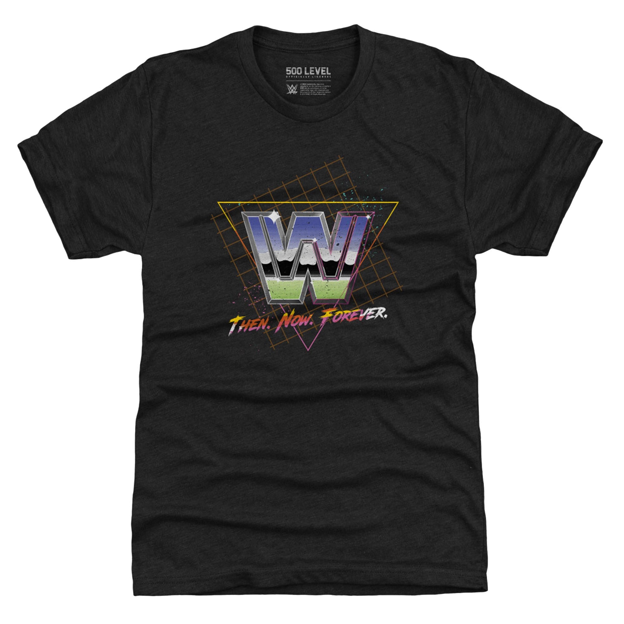 Men's 500 Level Heather Black WWE Premium T-Shirt