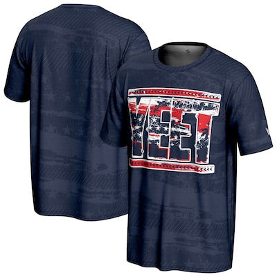 Youth ProSphere Navy Jey Uso Americana T-Shirt - DASH RACEGEAR image 1