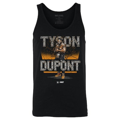 Men's 500 Level Black Tyson Dupont Tank Top - DASH RACEGEAR image 1