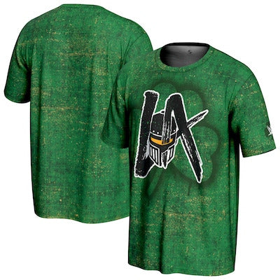 Men's ProSphere Green LA Knight St. Patrick's Day T-Shirt - DASH RACEGEAR image 1