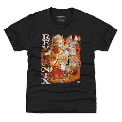 Youth 500 Level Heather Black Rey Fenix Vintage T-Shirt - DASH RACEGEAR image 1